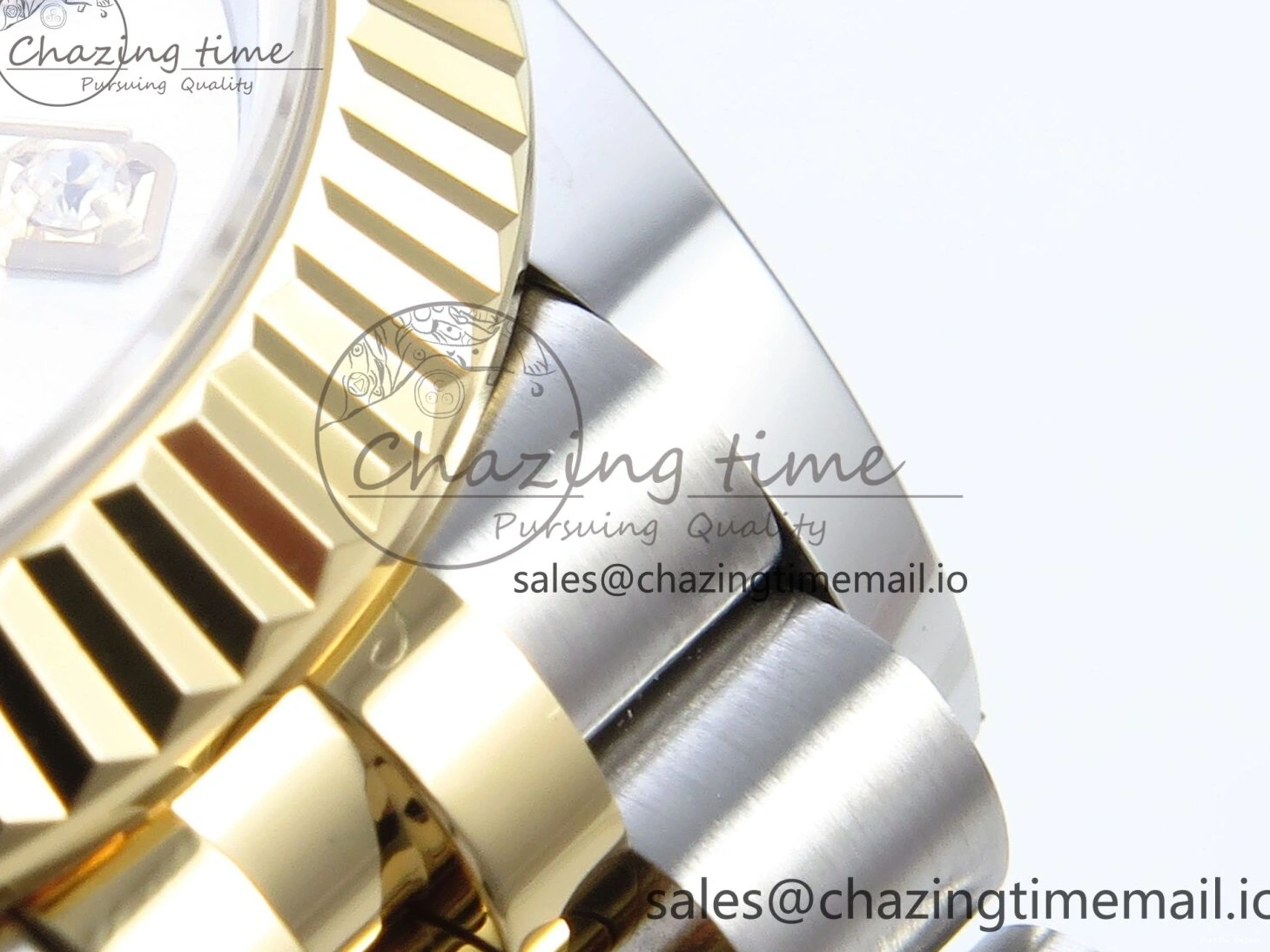 0214 DateJust 31 278273 ARF 1:1 Best Edition 904L Steel Silver Diamonds Dial on SS YG Jubilee Bracelet ETA TechFriendly 571